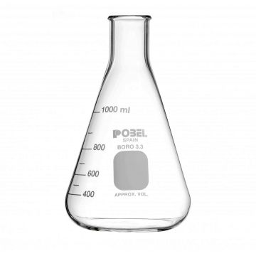 Matraccio Erlenmeyer graduato borosilicato