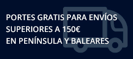 Spedizione gratuita per ordini superiori a 150 € in Italia Spedizione gratuita per ordini superiori a 150 € in Italia